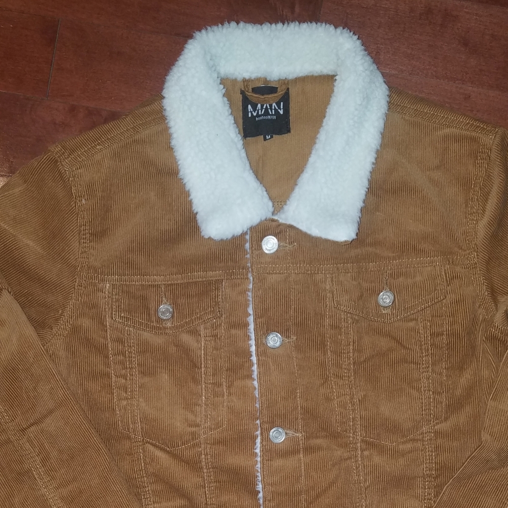 Boohoo Corduroy Jacket New Without Tag